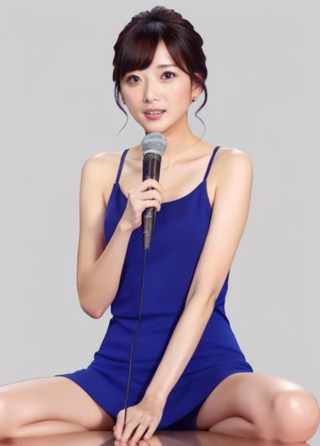 02054-2397266845-masterpiece,best quality,higher,   1girl, , microphone, big breast, (simple background_1.2), short dress.png